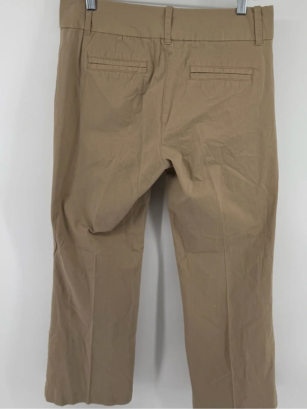 J. Crew Stretch City Fit Pants in Khaki